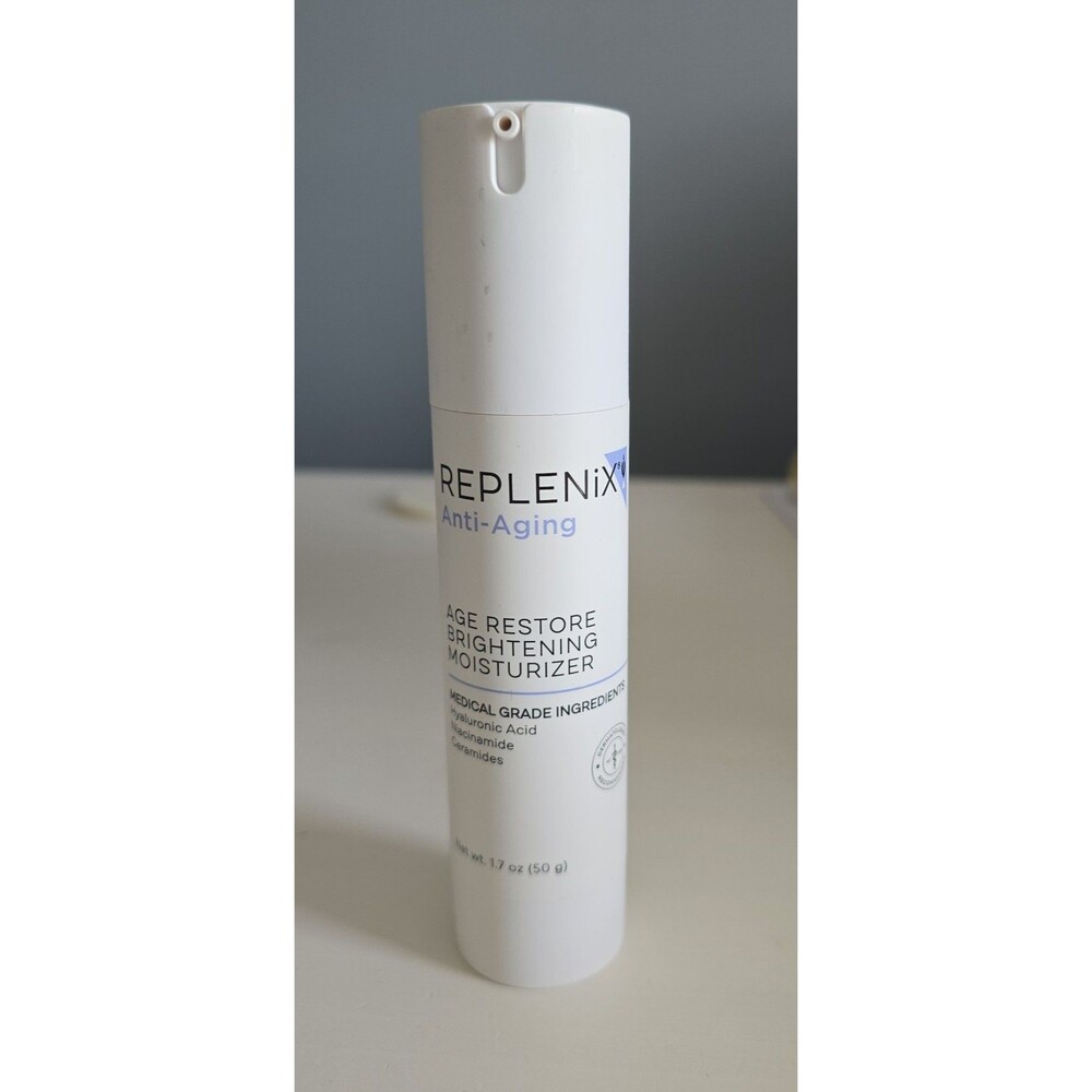Replenix Age Restore Brightening Moisturizer 1.7 Oz New